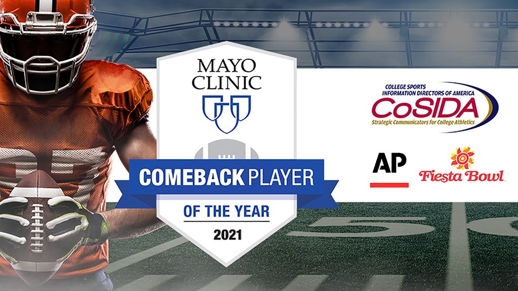 2021 Mayo Clinic Comeback Player of the Year Award Announces Nine Semifinalists